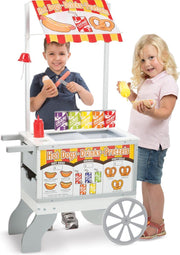Melissa And Doug - Snacks And Sweets Food Cart (19350) /pretend Play /pink