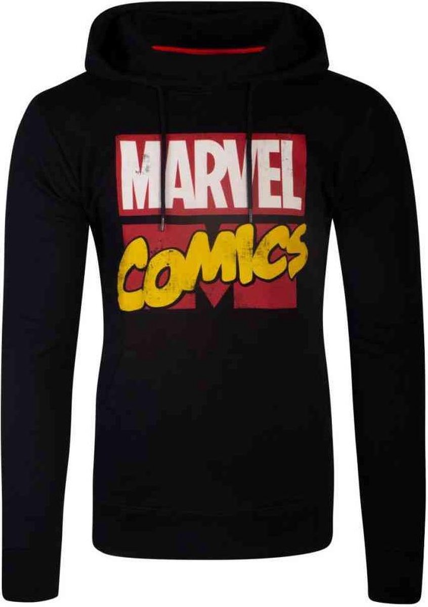 Marvel  - Comics Logo Heren Hoodie - L