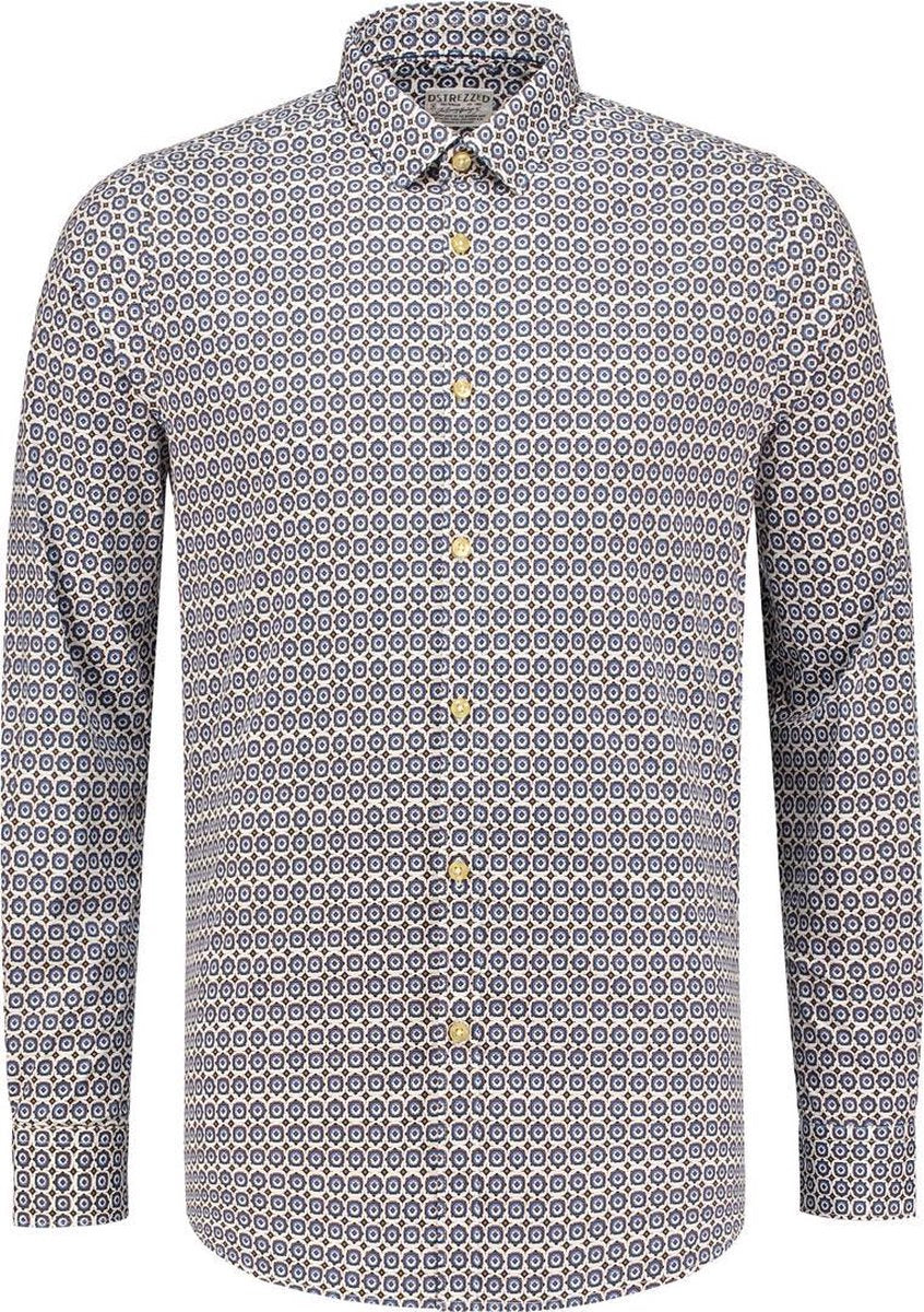 Dstrezzed Overhemd Star Square Offwhite (303125 - 102)