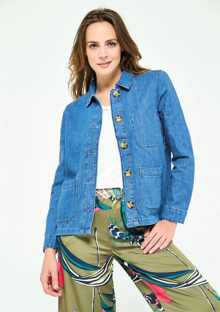 Denim jas - Blauw