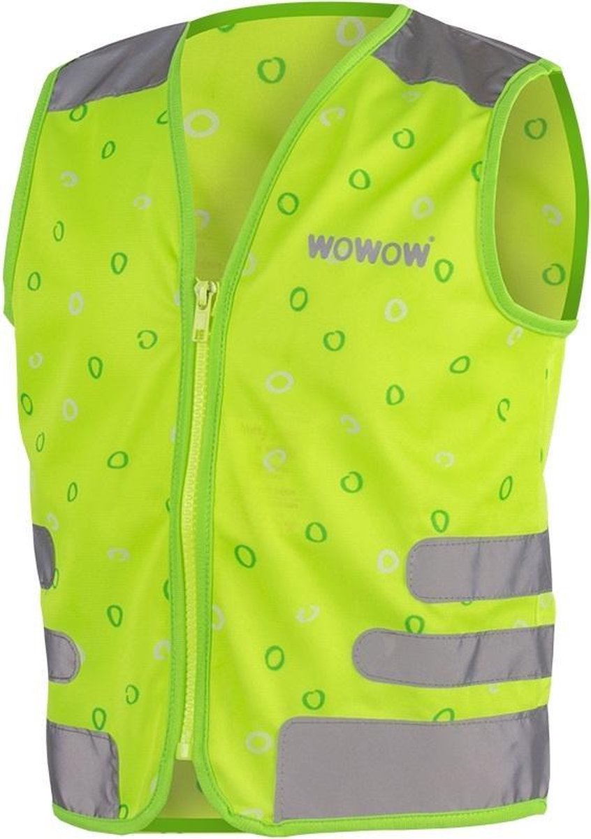WOWOW Design Fluo hesje kind - Nuty jacket green S