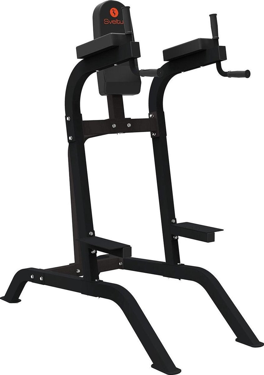 Sveltus Fitnessapparaat Power Tower 70 X 173 Cm Staal Zwart