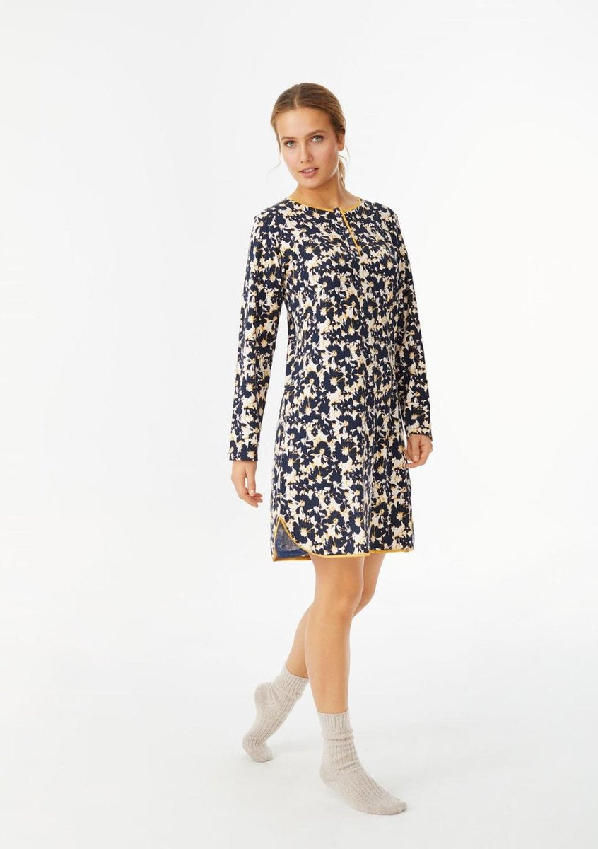 Promise - Midnight blue nachthemd - Maat XXL