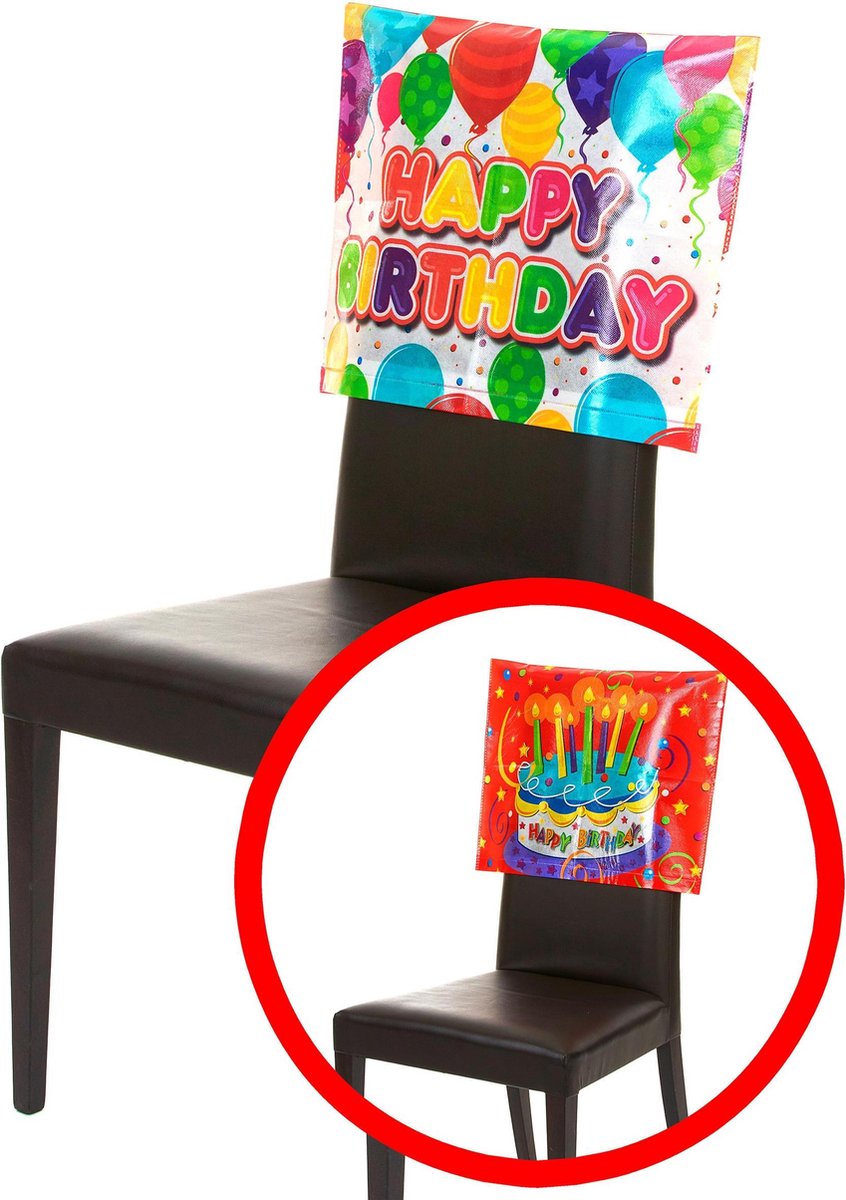 ESPA - Happy Birthday stoelhoes - Decoratie > Sfeerdecoratie