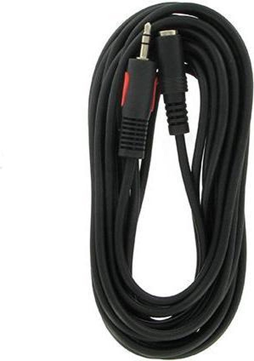 Kopp jack audio verlengsnoer 3.5 mm 5m