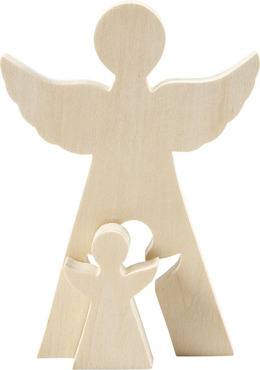 2in1 Figure. angels. H: 7.8+20 cm. depth 2 cm. W: 4.5+14.3 cm. 1 set
