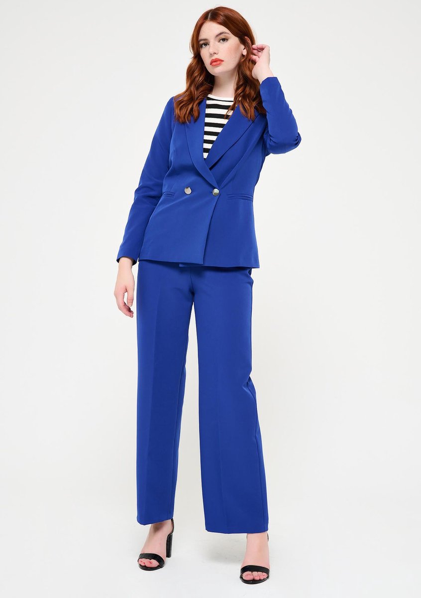 Klassiek blazer - Blauw