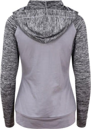 AWDis Gewoon Cool Womens/Ladies Girlie Cool Contrast Zoodie (Grijs/Grijs Melange)