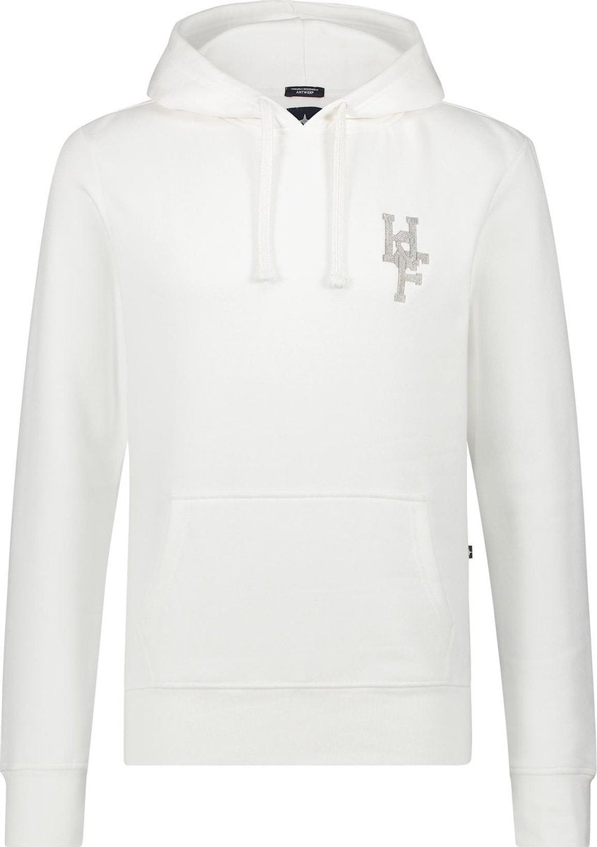 Haze&Finn Hooded Sweater Wit (MC15-0410 - BlancdeBlanc)