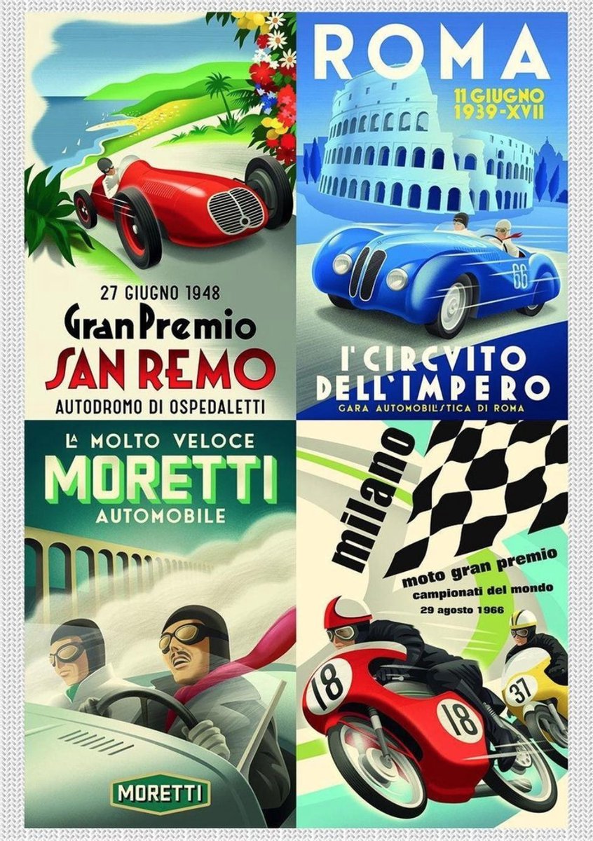 Italiaanse klassiekers. Puzzel 1000 stukjes