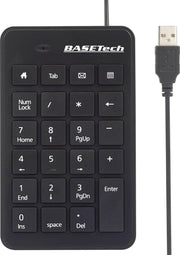 Basetech Bt-Usb-Numb1 Usb Numeriek Toetsenbord Zwart