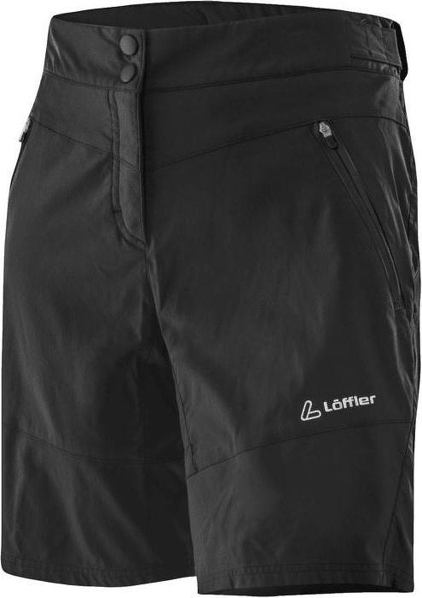 Löffler Fietsbroek Evo Csl Dames Polyamide/nylon Zwart Maat 44
