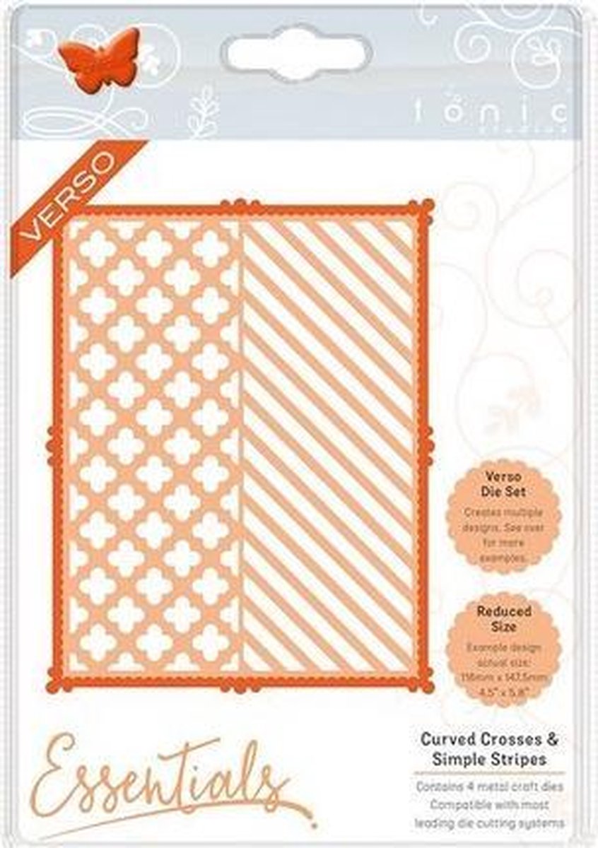 Tonic Studios Framed screens Mal - Curved crosses & stripes 1444E