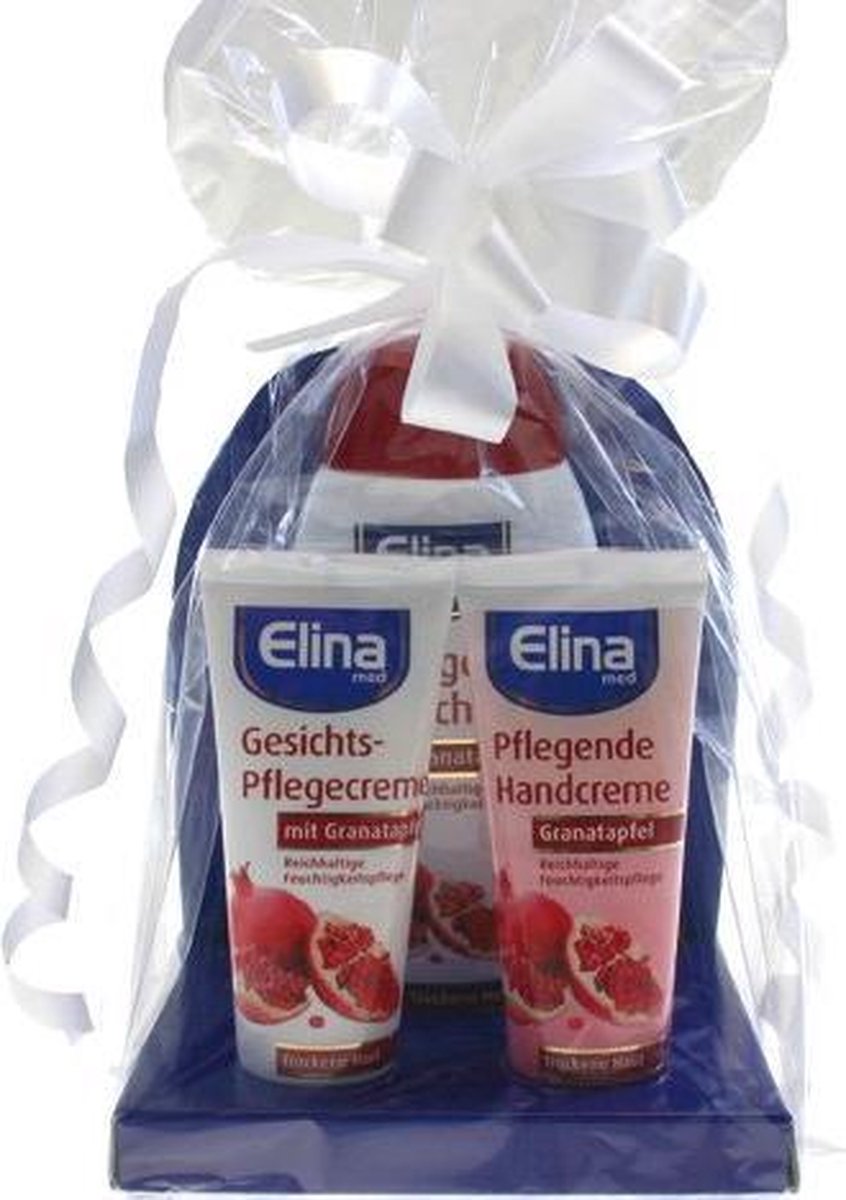 Elina Gp granaatappel 3delig douche 250ml creme 75ml