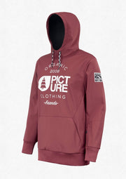 Picture Parker heren softshell hoodie ketchup