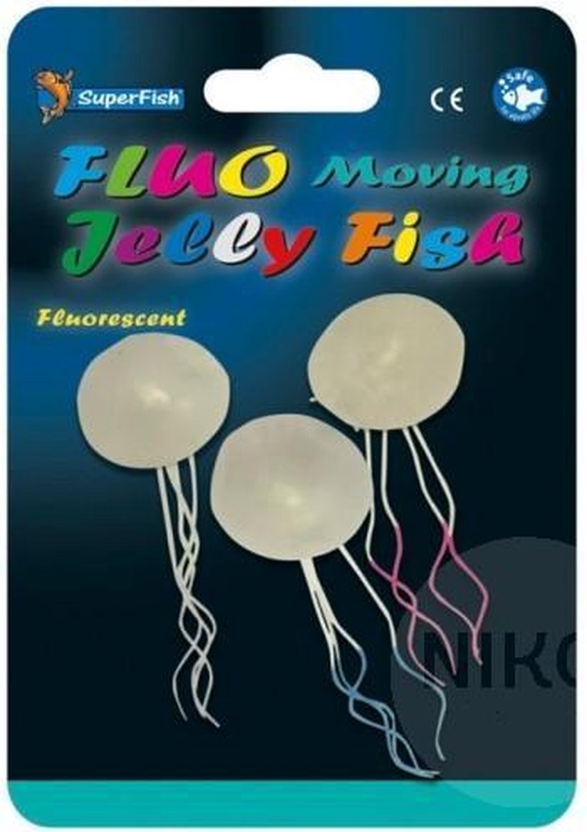 SF fluo moving jelly fish X3