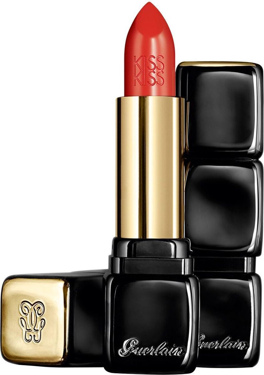 Guerlain KissKiss Shaping Cream - 345 Orange Fizz - Lippenstift
