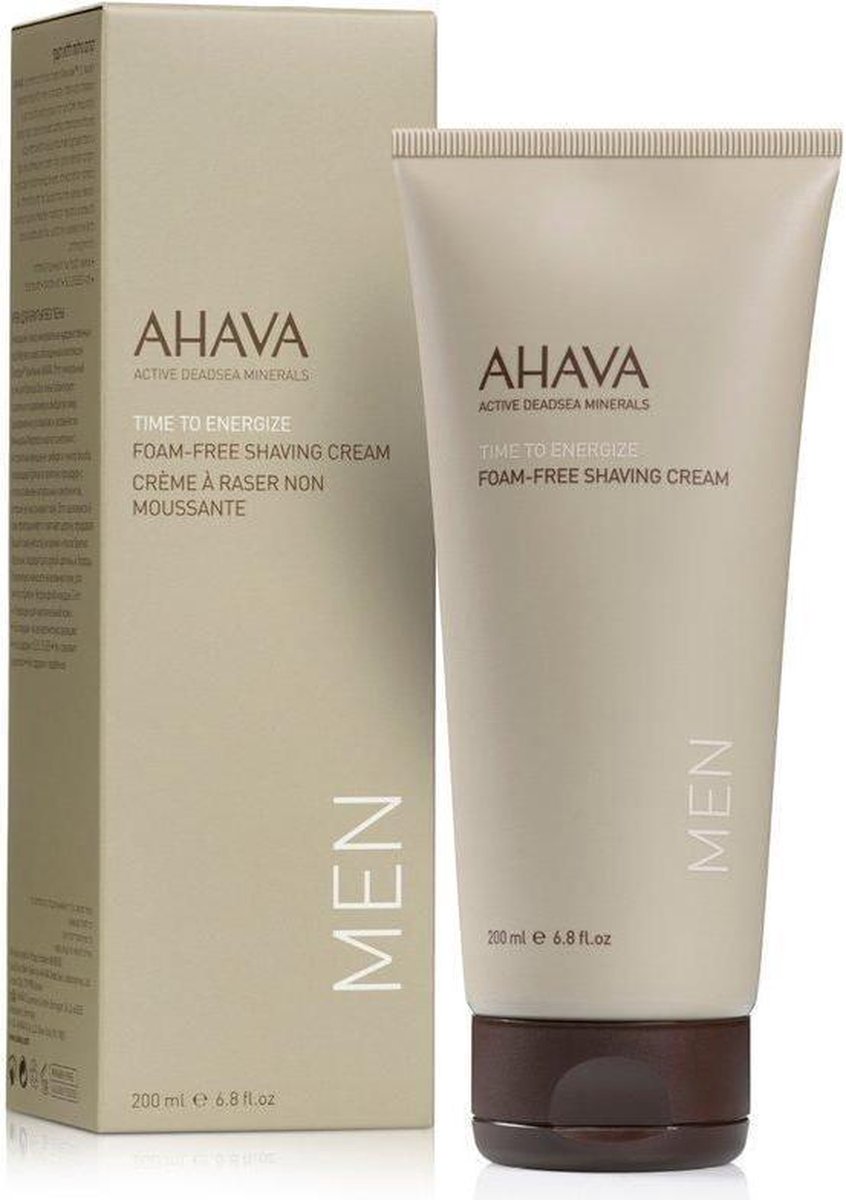 Ahava Time To Energize Men Foam-free Shaving Cream Scheercreme Alle Huidtypen 200ml