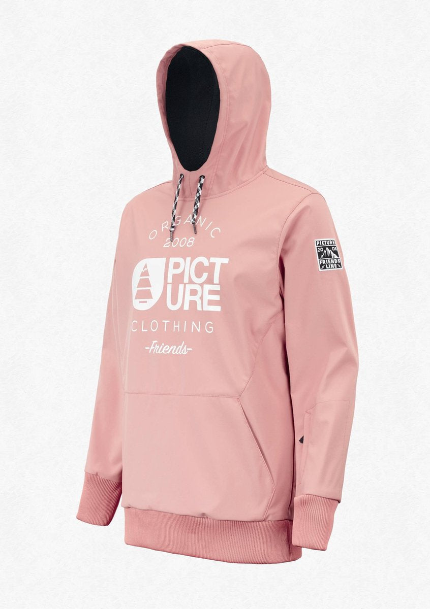 Picture Parker Jacket heren soft shell jas rose