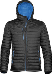 Stormtech Heren Zwaartekrachtkap Thermisch Winterjasje (Duurzaam Waterbestendig) (Zwart/Marineblauw)