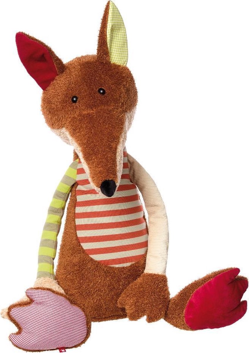 sigikid Patchwork Sweety knuffel vos XXL 38745