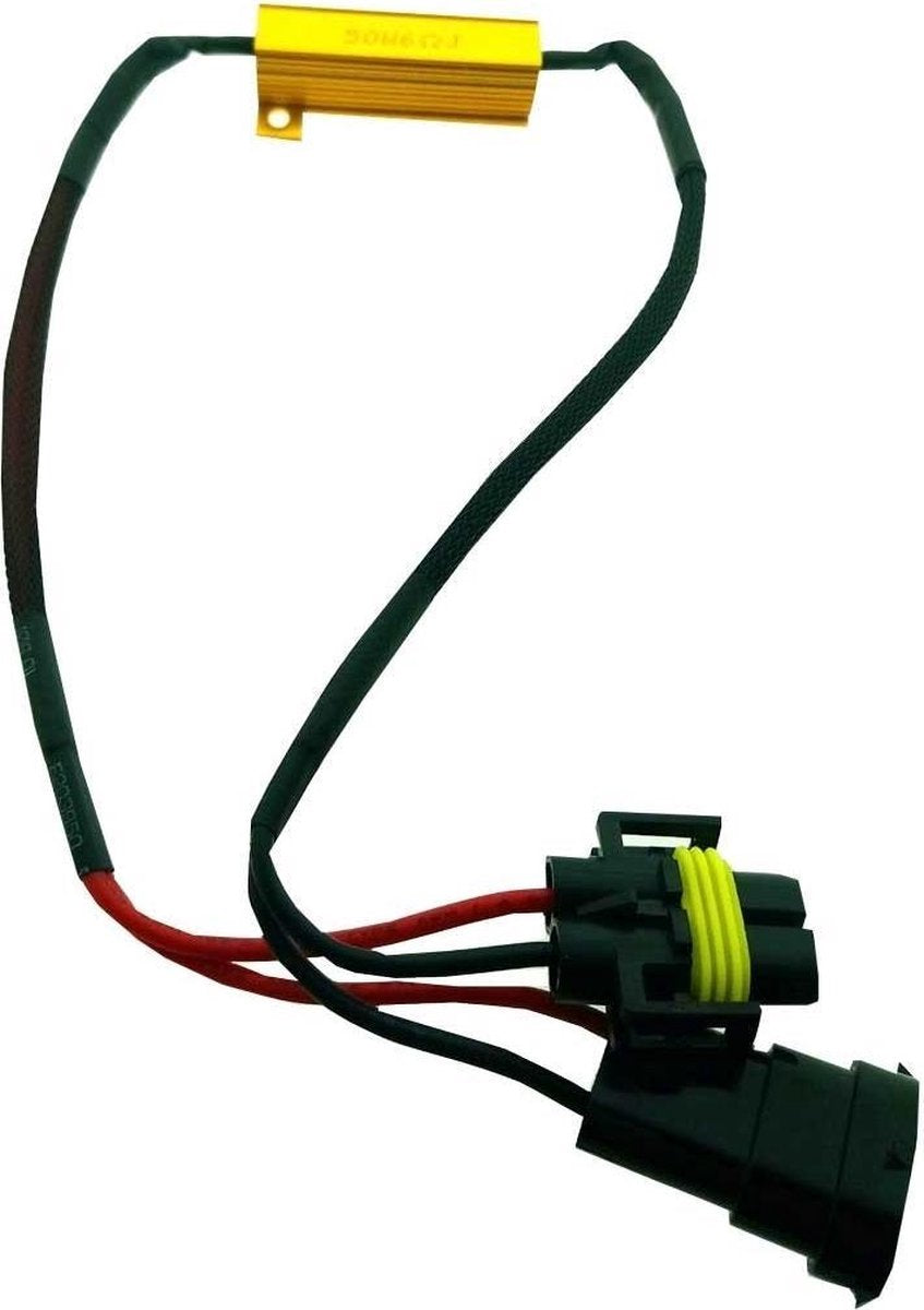 Mistlicht / Grootlicht HB3 / HB4 / 9012 Canbus kabel 50w