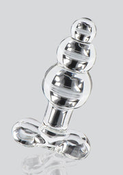 ToyJoy - Toy Joy Glazen Anaal Plug Crystal Jewel met Rondingen