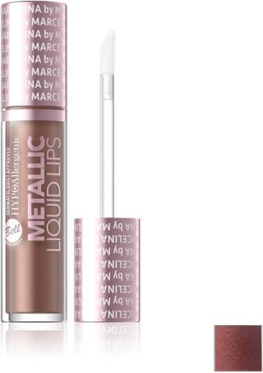 Hypoallergenic - Hypoallergene Metallic Liquid Lips #03 Moscow