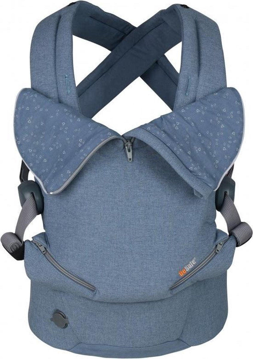 Be Safe Baby Draagzak Haven Cloud Premium _ geschikt vanaf geboorte - ergonomische draagzak