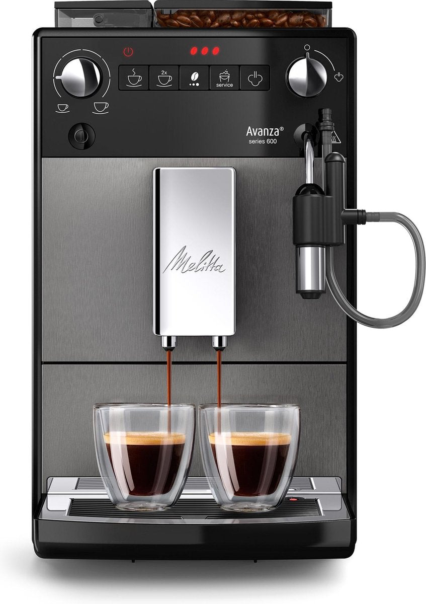 Melitta Avanza Mystic Titan - Espressomachine - Zwart