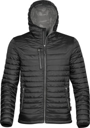 Stormtech Heren Zwaartekrachtkap Thermisch Winterjasje (Duurzaam Waterbestendig) (Zwart/Kool)