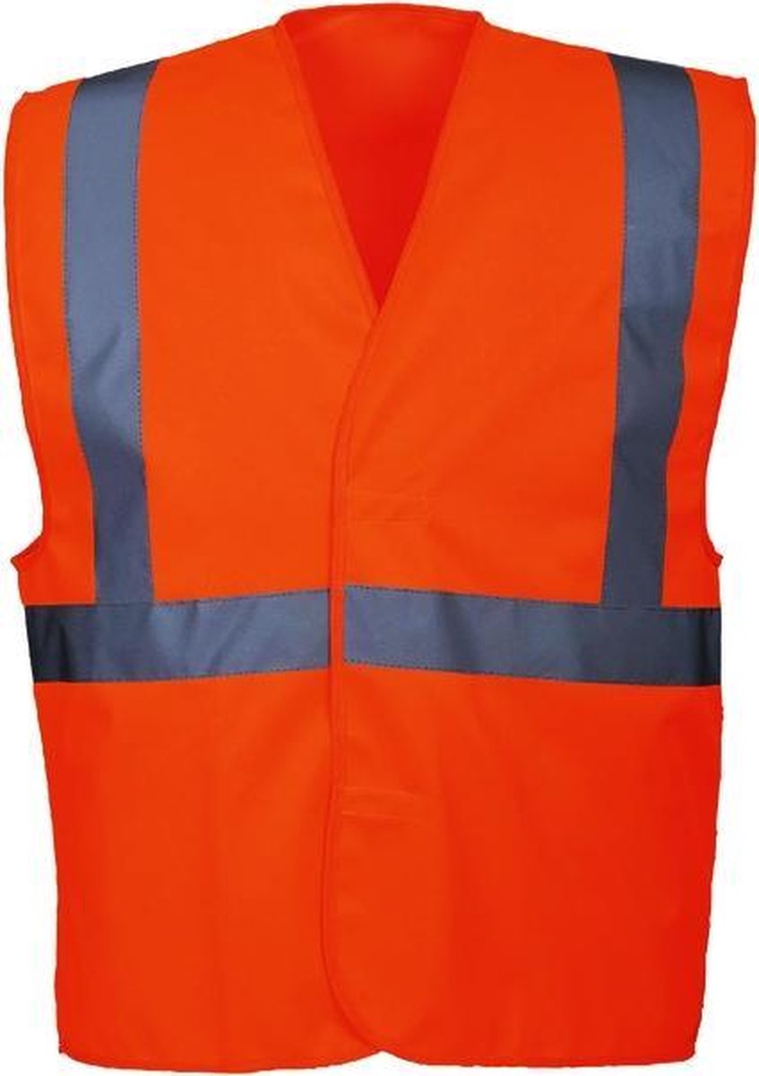 Veiligheidsvest portwest c472 fluor oranje l/xl
