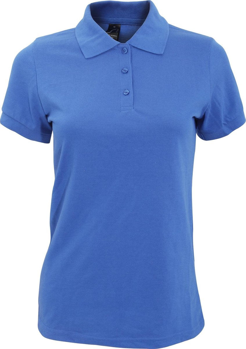 SOLS Dames/dames Prime Pique Polo Shirt (Koningsblauw)