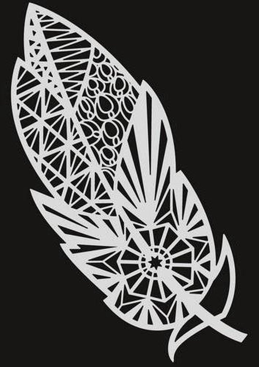 Pronty Mask stencil - Veer zentangle 470.802.056   A5