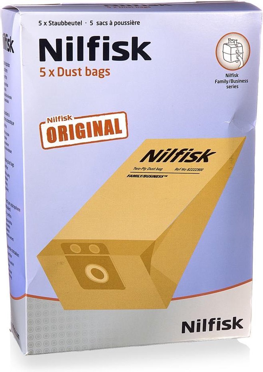 Nilfisk NIL0013 Stofzakken 5stuks