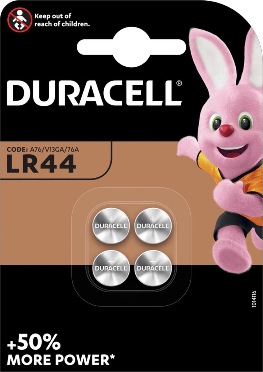 Duracell Specialty LR44 Alkaline-knoopcelbatterij 1