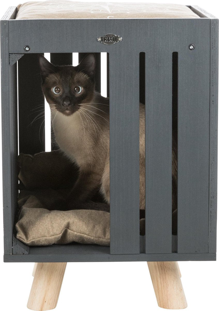 Kattenhuisje BE NORDIC Schuilplaats Alva Afmetingen: 36 × 36 × 51 cm