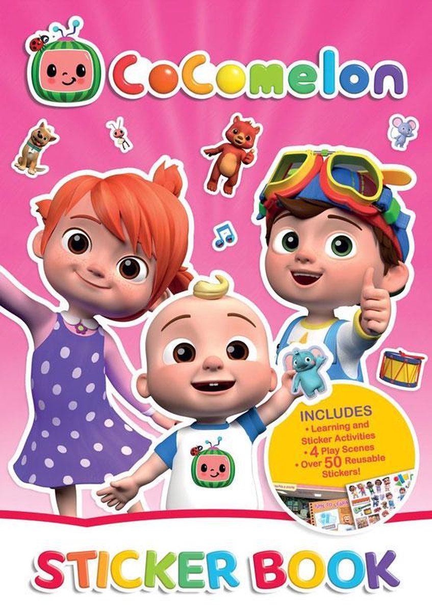 Cocomelon Stickerboek - Baby JJ
