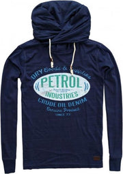 Petrol stevige longsleeve - Maat XS