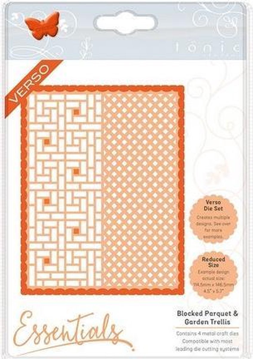 Tonic Studios Framed screens Mal - blocked trellis 1445E