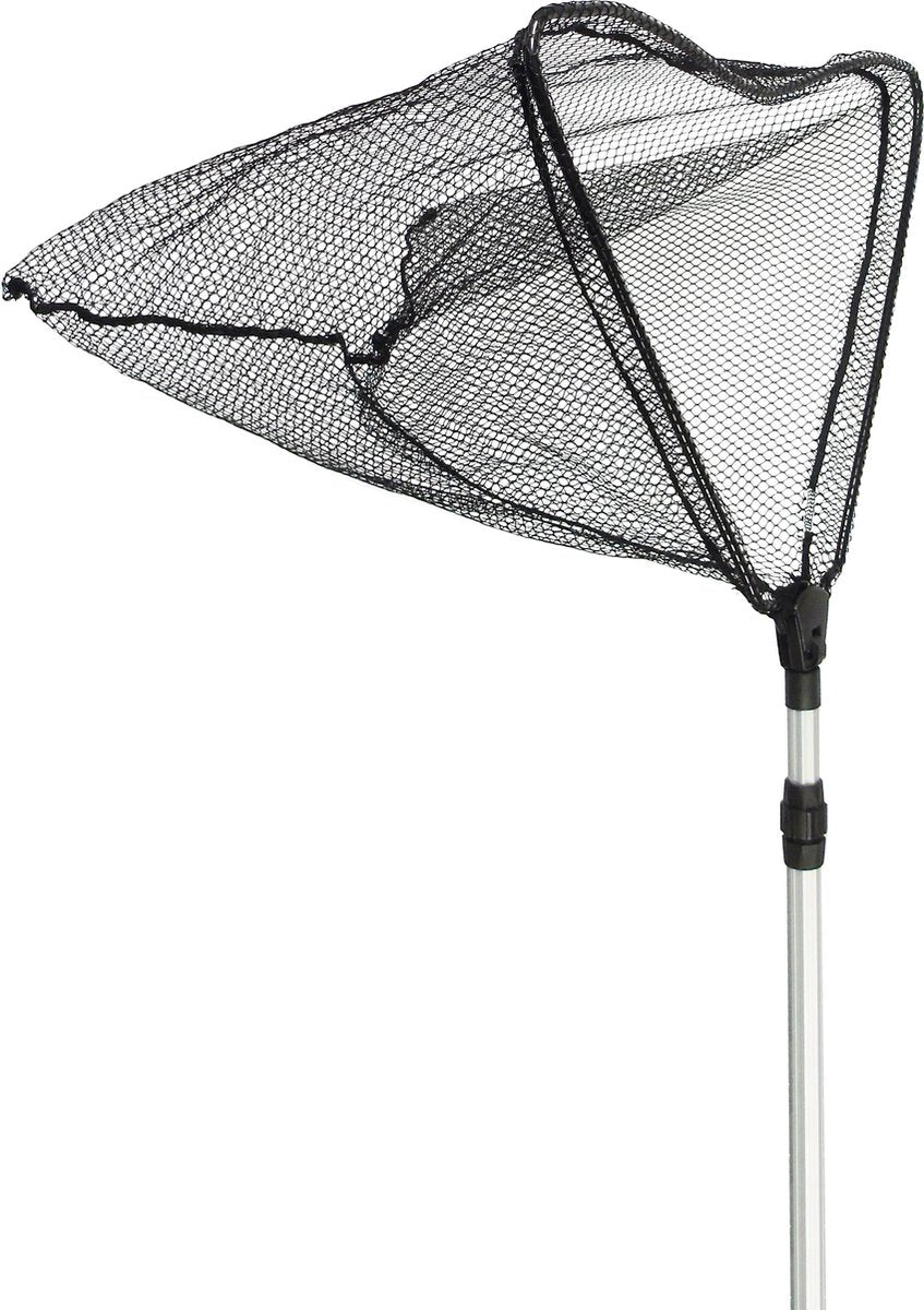 Ubbink - Schepnet - Power Net Inklapbaar - 40x40x40cm - Grofmazig - Telescoopsteel 100x164