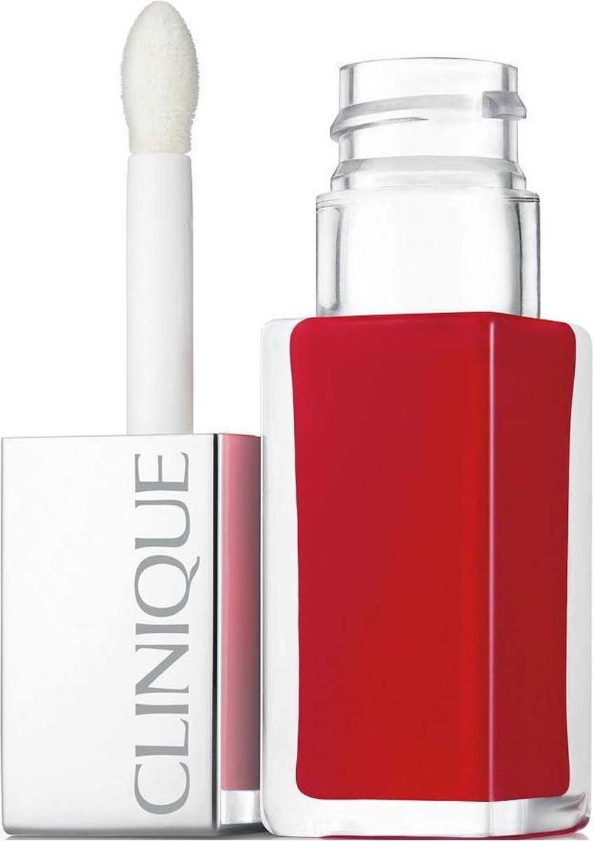 Clinique Pop Lacquer Lip Colour + Primer Lipgloss - 02 Lava Pop
