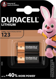 Duracell Ultra Photo CR123A - 2 stuks