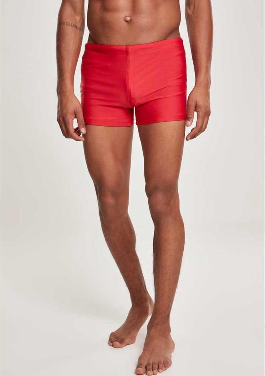 Urban Classics Zwemshorts -XL- Basic Trunk Rood
