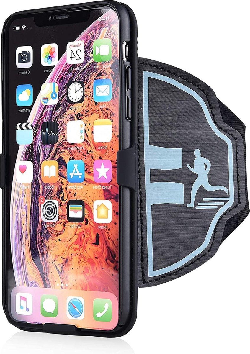 Holster cover Sport Armband Samsung Galaxy S20 Plus - Sportband Hardlopen met Sleutelhouder