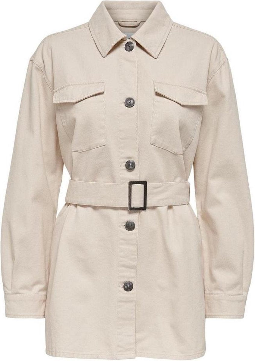 Onlmilla Life Belted Utility Jacket 15226872 Pumice Stone