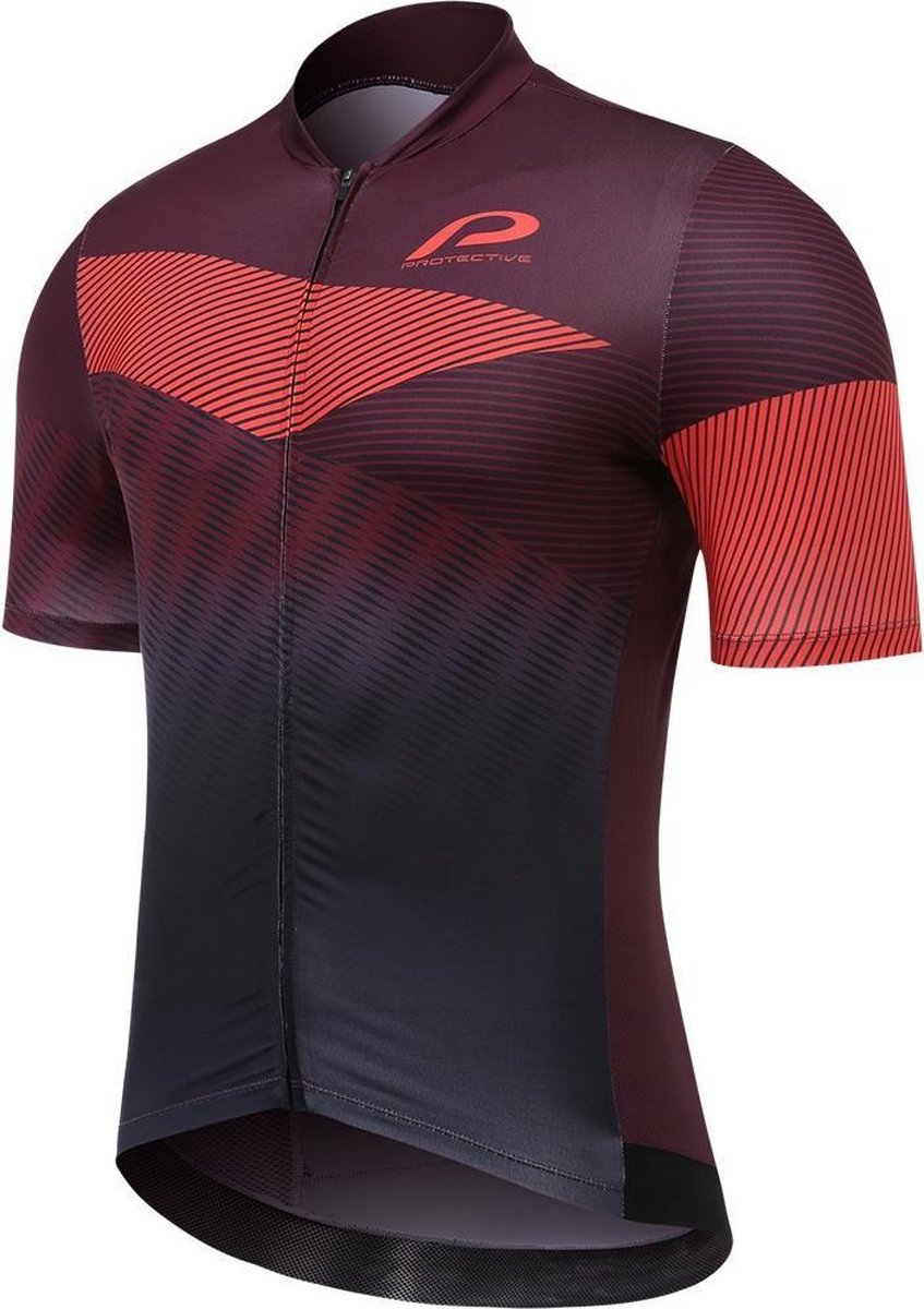 Protective Fietsjack Light It Up Heren Polyester Rood Maat M