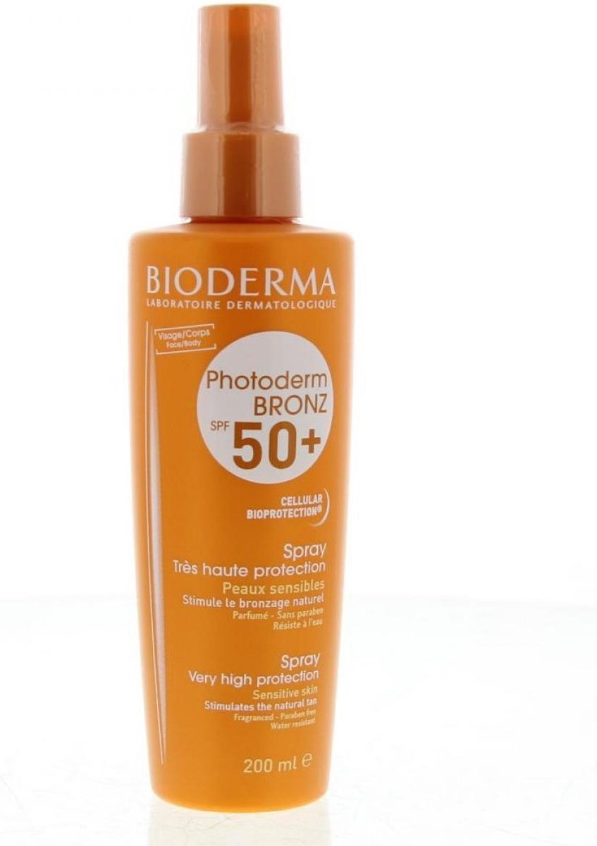 Bioderma Photoderm Bronz Spray SPF50+.