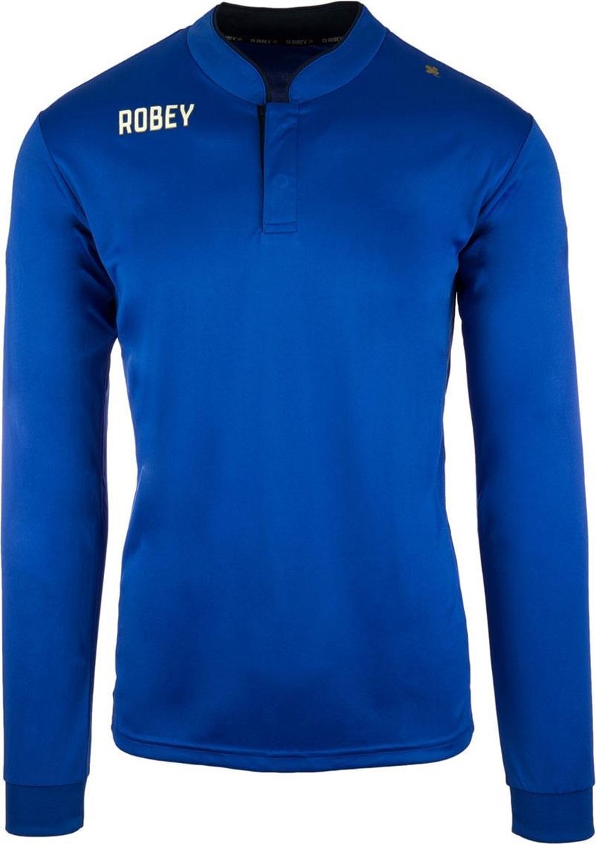 Robey Kick-Off LS voetbalshirt kinderen lange mouwen (maat 128) - Royal Blue