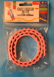 Lego Tape | Bouwblokjes Tape | Bouwstenen 2 Noppen Tape | Verenigbaar met LEGO | Contructie Speelgoed |Buigbare Siliconen Tape | 0